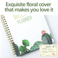 thumbnail image 4 of Vaidha Weekly Schedule Book Hard Case Notebook A5 Coil Book Elastic Notebook, 4 of 7