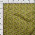 thumbnail image 2 of oneOone Cotton Cambric Fabric Leaves & Floral Block Print Fabric BTY 56 Inch Wide, 2 of 4