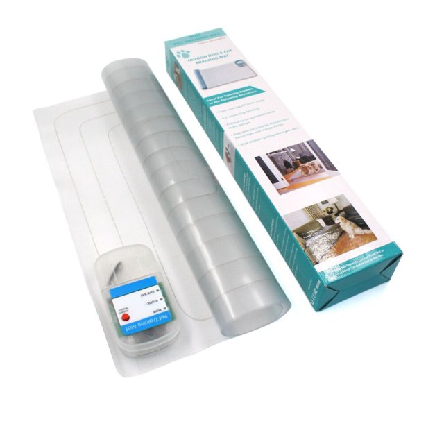 Tapis d'Entraînement pour Animaux Barrière Chien Chat Électronique Répulsif Sécuritaire Coussin Anti-Choc