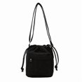 thumbnail image 1 of Summer New Medium-sized Car Stitching Drawstring Shoulder Bag, 1 of 8