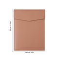 thumbnail image 3 of TIMIFIS Sac de Rangement pour Dossiers A4 en Similicuir Sac de Dossiers d'Affaires Grande Capacité Sac de Dossiers pour Étudiants Accessoires de Bureau, 3 of 7