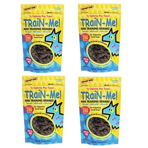 Dog Training Mini Treat Pack Chicken Flavor Rewards for Puppies Small Breed Dogs(Four Packs)