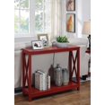 thumbnail image 2 of Pemberly Row Table Console Transitionnel, Fini Bois Rouge, 2 of 4