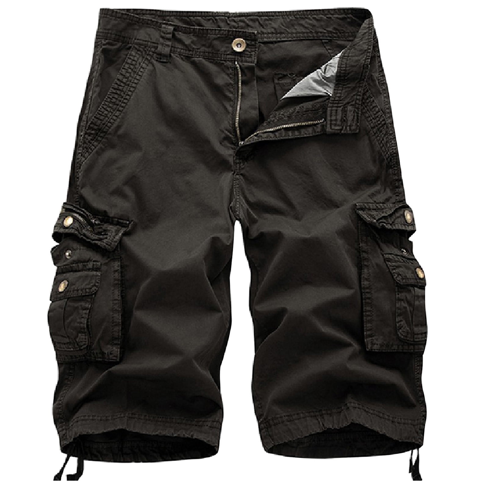 Birdeem Short Cargo Décontracté pour Homme, Couleur Unie, Extérieur, Poche, Plage, Travail