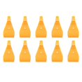 thumbnail image 1 of 10X 1/4BSP Male Thread ABS Single Hole Air Blow Off Flat Jet Nozzle Yellow, 1 of 8