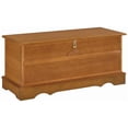 thumbnail image 1 of Bowery Hill Rectangular Traditional Wood Cedar Chest in Natural Honey, 1 of 10