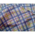thumbnail image 4 of oneOone Silk Tabby Fabric Madras Check Print Fabric By The Yard 42 Inch Wide, 4 of 4