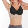 thumbnail image 3 of JFHHQ Women's X-Shaped Back Support Bra for Posture Correction and Lifting Front Closure Design L A, 3 of 6