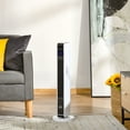 thumbnail image 2 of HOMCOM Ceramic Tower Heater W/ Remote Control, Built-in Timer Oscillation, 2 of 10