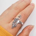 thumbnail image 3 of 3x Knitting Crochet Loop Finger Wear Sewing Accessories Knitting Craft Tool - , Peacock, 3 of 6