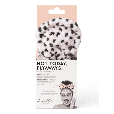 Danielle Creations Polka Dot Spa Headband, Nude