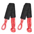 thumbnail image 1 of 17T Practical Car Flexible Synthetic Soft Shackle Trailer Pull Towing Rope Winch Straps For Car Broke Down, 1 of 8