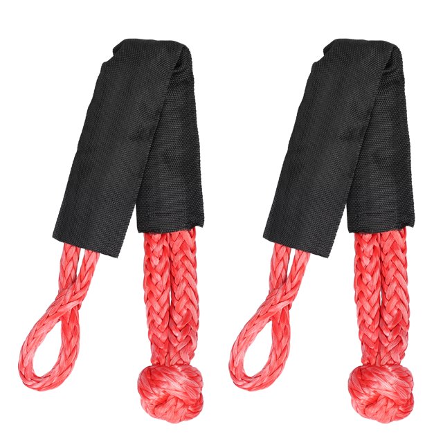 17T Practical Car Flexible Synthetic Soft Shackle Trailer Pull Towing Rope Winch Straps For Car Broke Down