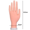 thumbnail image 3 of Plastic Flexible Soft Template Training Manicure For Nail Fingerss Removable Education, 3 of 4