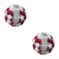 thumbnail image 2 of Baohd Wide Application Wedding Bouquets Elegant For All Occasions Low Maintenance wine red+ white 2Set, 2 of 6