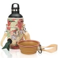 thumbnail image 1 of Made Easy Kit Water Bottle Carrier with Pocket for Dog Poop Waste Bags and Adjustable Padded Shoulder Strap, 1 of 1