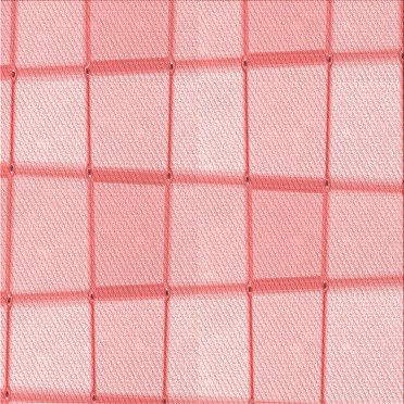 Ahgly Company Machine Washable Indoor Square Transitional Pink Area Rugs, 5' Square