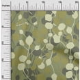 thumbnail image 2 of oneOone Polyester Spandex Olive Green Fabric Abstract Leaf Fabric For Sewing Printed Craft Fabric By The Yard 56 Inch Wide, 2 of 4