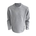 thumbnail image 1 of Ediodpoh Chandail Sans Capuchon pour Homme - Unisexe Automne Couleur Unie Col Rond Style Tenue Décontractée pour les Activités Quotidiennes Vêtement Polyvalent Confortable pour Superposition Chandail pour Homme Gris Foncé L, 1 of 5