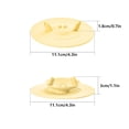 thumbnail image 2 of YYSDCY Deals of The Day Clearance! Universal Cup Lid, Ceramic Mug Lid, Glass Cup Cover for Hot or Cold Beverages, Spill-Proof Mug Protector, Kitchen Accessory for Coffee & Tea Mugs, 2 of 2