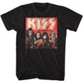 thumbnail image 1 of T-Shirt Noir pour Adulte Kiss Aliveworldwide 2Xlt, 1 of 2