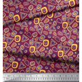 thumbnail image 2 of Soimoi Cotton Duck Fabric Geometric Small Print Fabric by The Yard 56 Inch Wide, 2 of 3