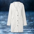 thumbnail image 2 of Baberdicy Plus Size Tops Rain Jacket Women's Breathable Large Sizes Raincoat Black Softshell Jacket Yellow Outdoor Jacket Transition Jacket Lightweight Jacket with Hood for Spring Autumn Hik, 2 of 7