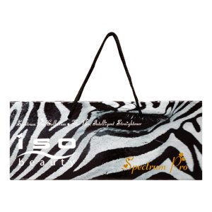 ISO Beauty Super Spectrum Pro Redresseur de cheveux, Zebra blanc
