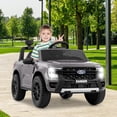 thumbnail image 2 of Licensed Ford Ranger Ride on Car for Kids by OLAKIDS, 12V Electric Vehicle with Remote Control, Toddlers Battery Powered Toy Gift with 2 Speeds, Wheels Suspension, Storage Space, Bluetooth USB, 2 of 9