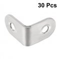 thumbnail image 2 of Unique Bargains 30 Pcs 25mmx25mmx16mm Attache d'Angle en Acier Inoxydable Support en Forme de L, 2 of 3