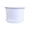 White, variant on 5.9 Inch Plastic Large Plant Pot with Drainage Hole and Saucer Large Plant Tree Pot Flower Tree Container for Indoor Outdoor Gardening Front Porch Patio Yard or Deck