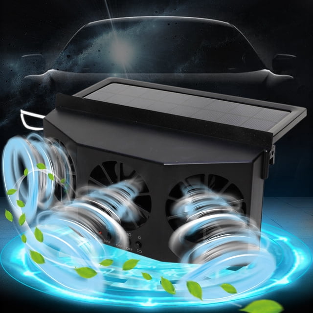 Meitianfacai Summer New Cool Solar Powered Vehicle Exhaust Circulation Exhaust Fan