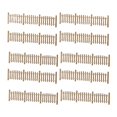 thumbnail image 2 of HILABEE 10 Pieces Mini Fences 1:50 Wood for Mini Fairy Gardens Diorama Scene Layouts Style F, 2 of 5
