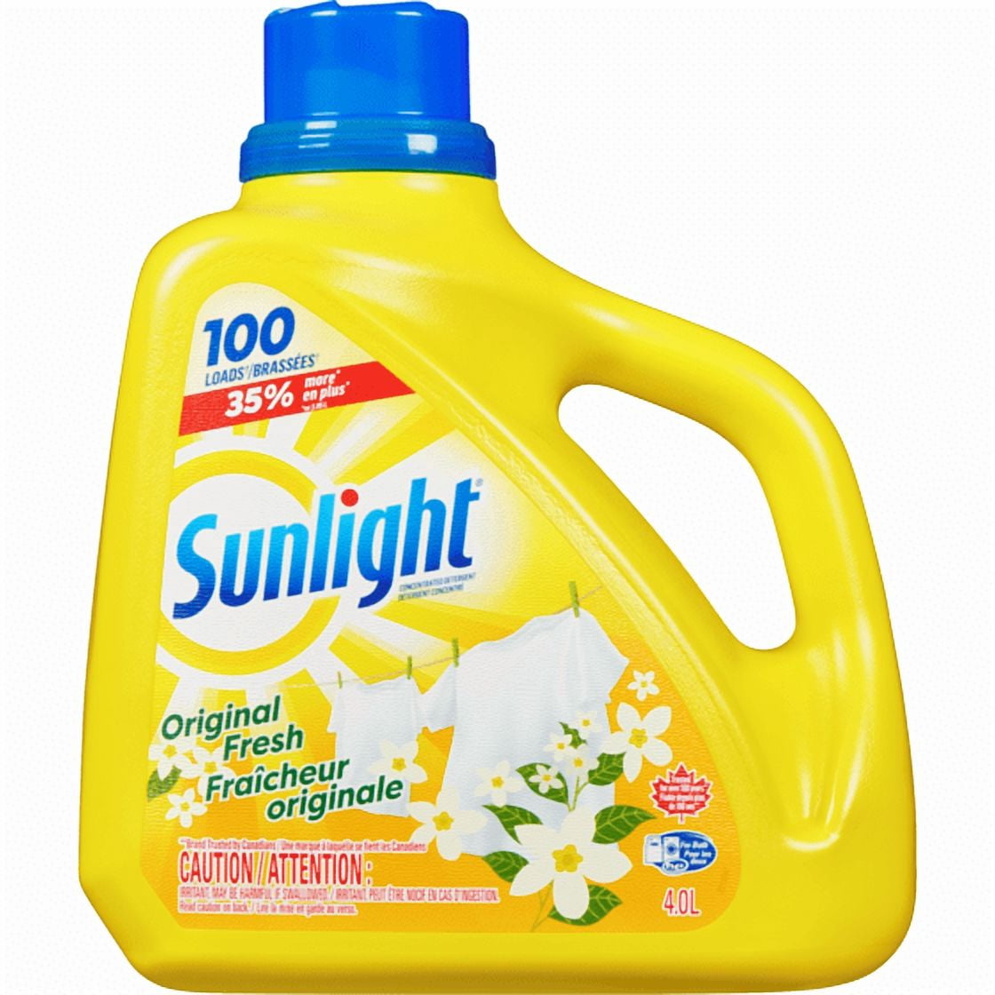 Liquid Laundry Detergent Original Fresh 100 Loads