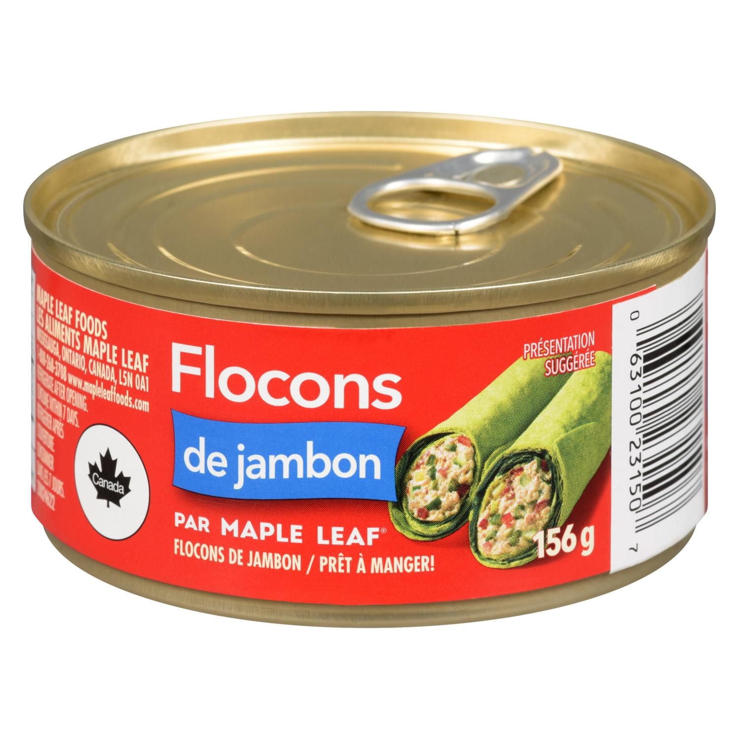 Flocons de jambon de Maple Leaf