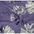 thumbnail image 4 of oneOone Cotton Poplin Twill Purple Fabric Florals Sewing Craft Projects Fabric Prints By Yard 56 Inch Wide, 4 of 4