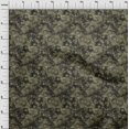 thumbnail image 4 of oneOone Rayon Dark Olive Green Fabric Abstract Floral Craft Projects Decor Fabric Printed By The Yard 56 Inch Wide, 4 of 5