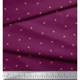 thumbnail image 3 of Soimoi Tissu Poly Georgette à Pois et Insectes pour Couture, Largeur 52 Pouces, 3 of 3