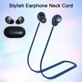 thumbnail image 2 of Anti-Lost Earbuds Strap Waterproof Easy to Install Comfortable Wearing Silicone Earphone Neck String, 2 of 11