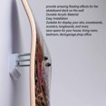 thumbnail image 4 of Skateboard Wall Mount Hanger, Acrylic Skateboard Hanger Longboard Deck Hanger For Display And Storage At Studio And Storeroom For Floating Effects, 4 of 8
