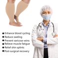 thumbnail image 5 of Wide Calf Compression Sleeves for Women Men Plus Size Compression Legs Sleeves 20-30mmHg Graduated Soft and Comfortable, 5 of 5