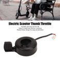 thumbnail image 3 of Electric Scooter Brake Throttle, Electric Scooter Thumb Throttle Sensitive Raised Stripe  For Scooter Conversion, 3 of 8