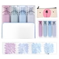 thumbnail image 3 of Xuewenshw Glitter Highlighters Glitter Highlighter Pen Glitter Highlighter Markers 4 PCS Multifunctional Flash Pen For Sparkling Note Taking Diary Smooth Writing 1ML Color Gel, 3 of 3