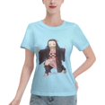 thumbnail image 1 of Women's Basic Short Sleeve T-Shirt Demon Slayer Blade Nidouzi, 1 of 6