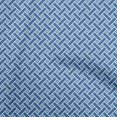 thumbnail image 1 of oneOone Rayon Royal Blue Fabric Geometrical Craft Projects Decor Fabric Printed By The Yard 56 Inch Wide, 1 of 4