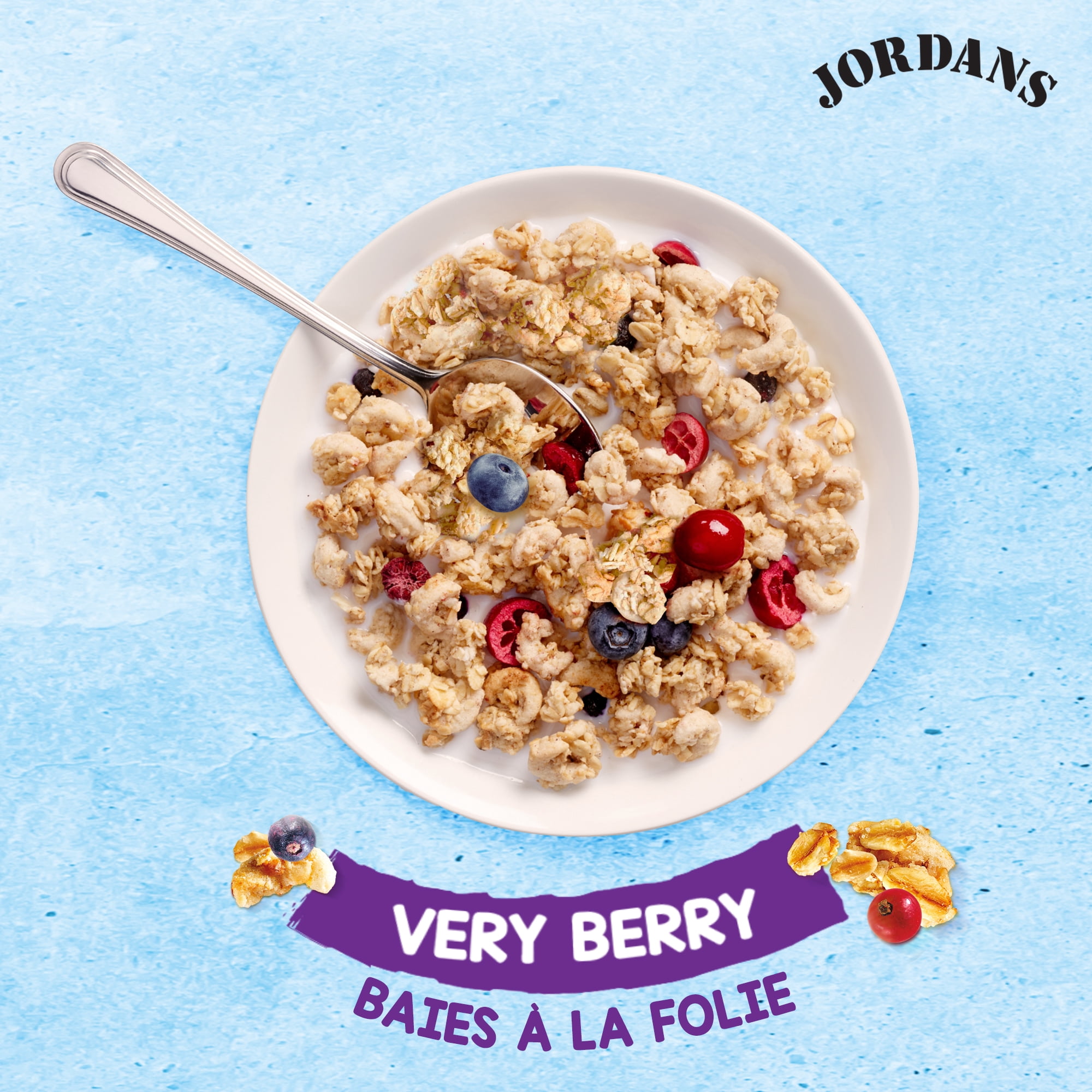 Céréales granola Croque-Matin Baies à la folie Jordans