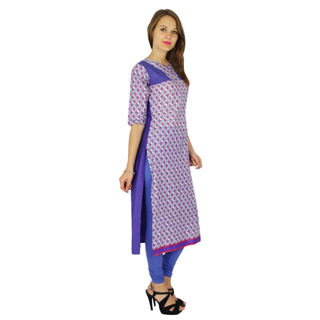Phagun Kurti Ethnique Indienne en Coton, Kurta Bollywood de Designer, Tunique Robe pour Femme