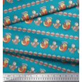 thumbnail image 3 of Soimoi Poly Georgette Fabric Circle & Bird Kids Fabric Prints by Yard 42 Inch Wide, 3 of 3