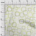 thumbnail image 2 of oneOone Cotton Flex Green Fabric Geometric Craft Projects Decor Fabric Printed By The Yard 40 Inch Wide, 2 of 4