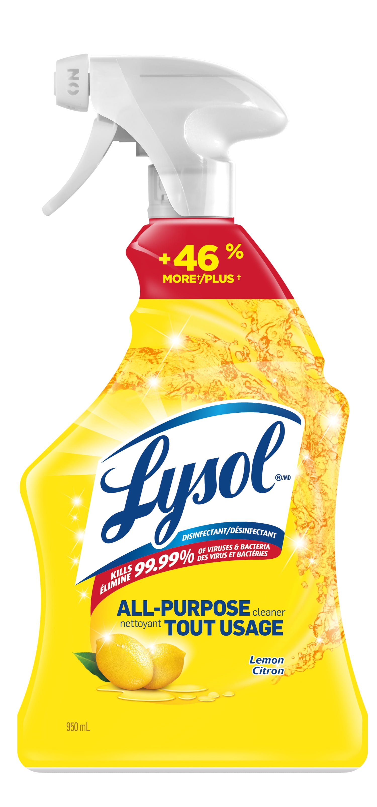 Lysol® All Purpose Cleaner Trigger - Lemon, 950 mL